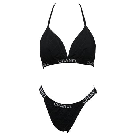 chanel black bikini|chanel customer care number.